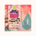 Black Cat in a Pink Box Magnetic Bookmark by Clearly Boujee